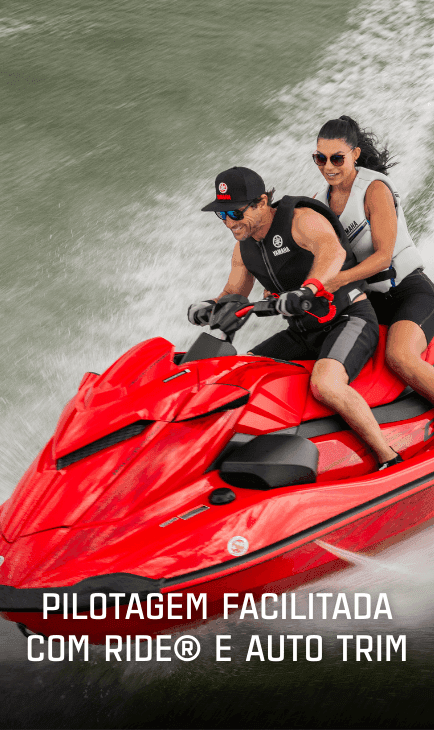 Facilidade de Pilotagem com Sistema RiDE® e Auto Trim