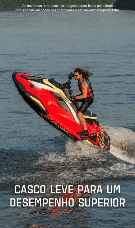 Facilidade de Pilotagem com Sistema RiDE® e Auto Trim